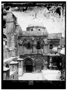 Jerusalem (El-Kouds). Church of Holy Sepulchre LOC matpc.07499