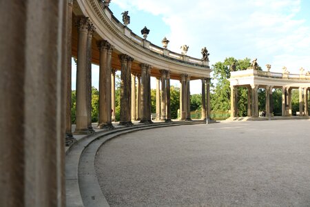 Sanssouci architecture castle