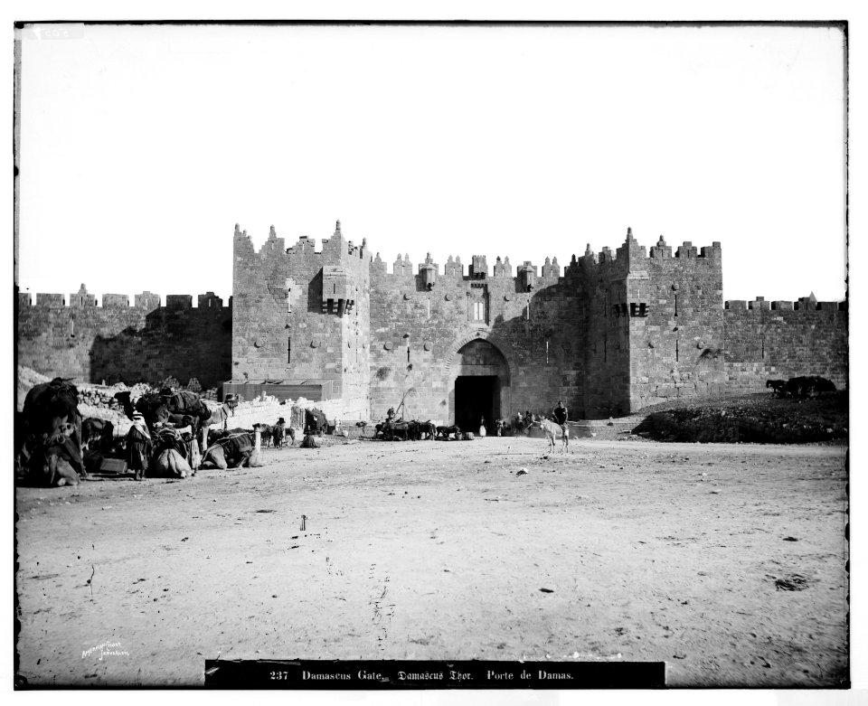 Jerusalem (El-Kouds). Damascus Gate LOC matpc.06656