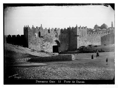 Jerusalem (El-Kouds). Damascus Gate LOC matpc.07477