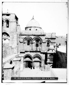Jerusalem (El-Kouds). Church of the Holy Sepulchre LOC matpc.06562