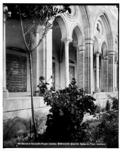 Jerusalem (El-Kouds). Church of the Lord's Prayer, interior LOC matpc.06712
