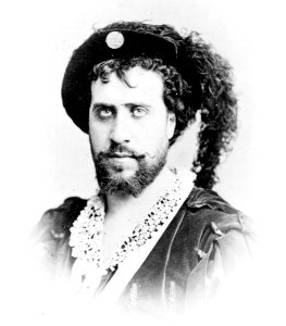 Jean-Baptiste Faure as Hamlet by Charles Reutlinger