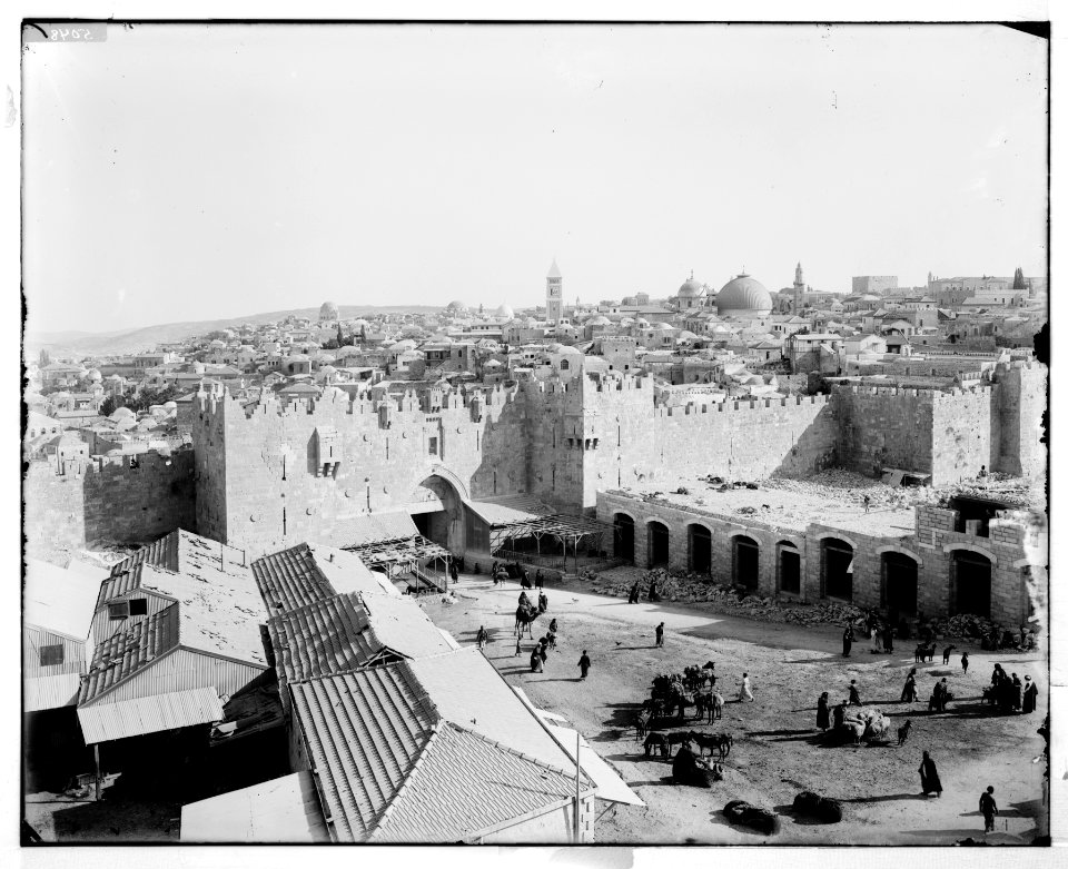 Jerusalem (El-Kouds). Damascus Gate LOC matpc.06658