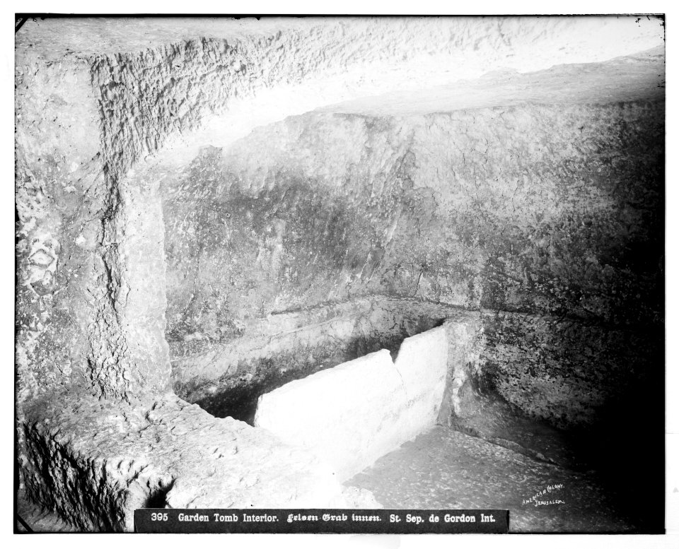 Jerusalem (El-Kouds). Garden Tomb, interior LOC matpc.06671