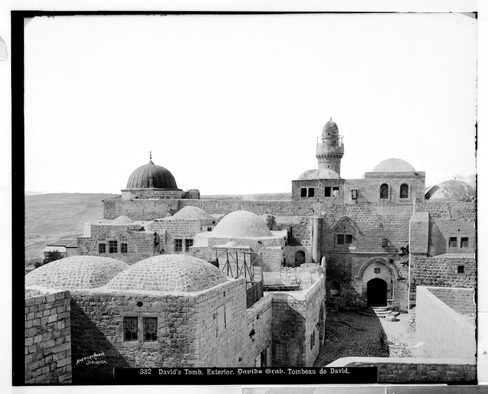 Jerusalem (El-Kouds). David's tomb, exterior LOC matpc.06557