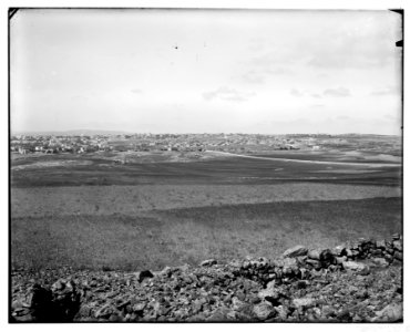 Jerusalem (El-Kouds). Distant view of western section of Jerusalem from the north LOC matpc.06534