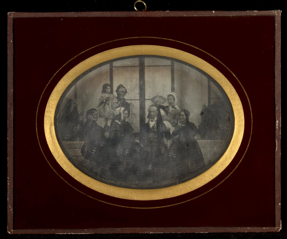 Jean-Gabriel Eynard (Swiss - (Group portrait of eight members of Eynard-Lullin's circle) - Google Art Project