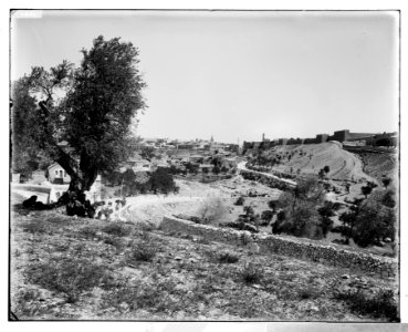 Jerusalem (El-Kouds). First view of Jerusalem from the south LOC matpc.06535