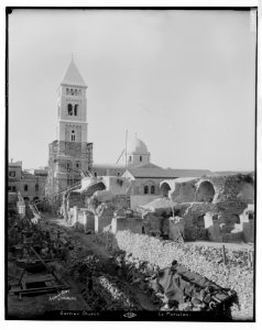 Jerusalem (El-Kouds). German Lutheran church LOC matpc.06586
