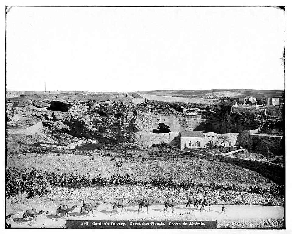 Jerusalem (El-Kouds). Gordon's Calvary LOC matpc.06666