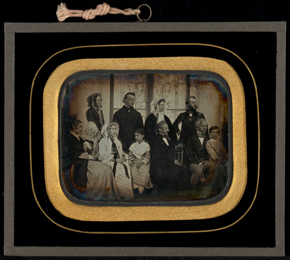 Jean-Gabriel Eynard (Swiss - Group Portrait of Ten Eynard-Lullin Family Members and Friends - Google Art Project