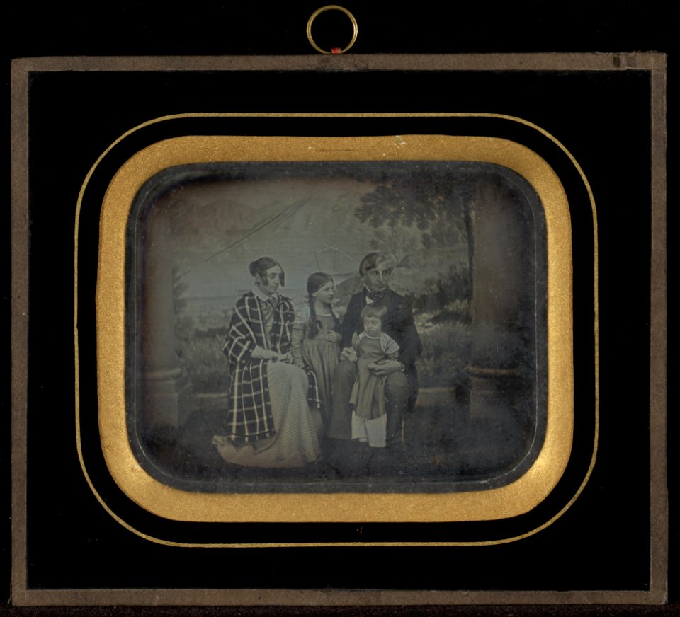 Jean-Gabriel Eynard (Swiss - M and M de Regny and Their Children - Google Art Project