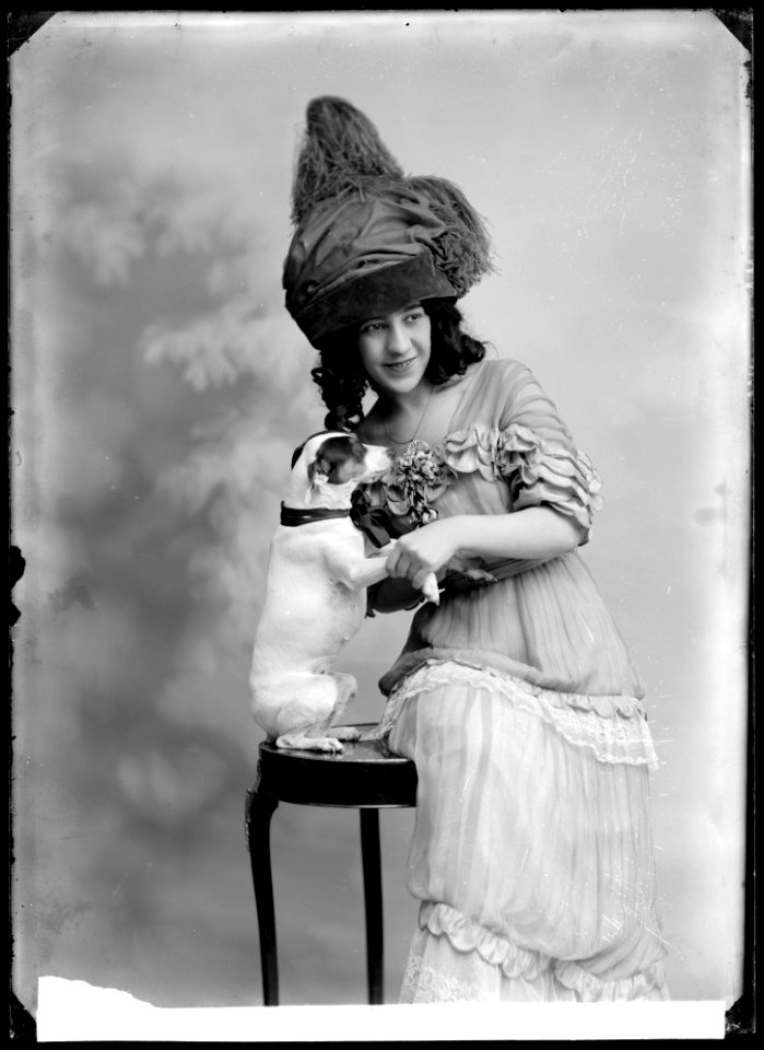 Jeanetta de Fagetta, rollporträtt - SMV - GF004