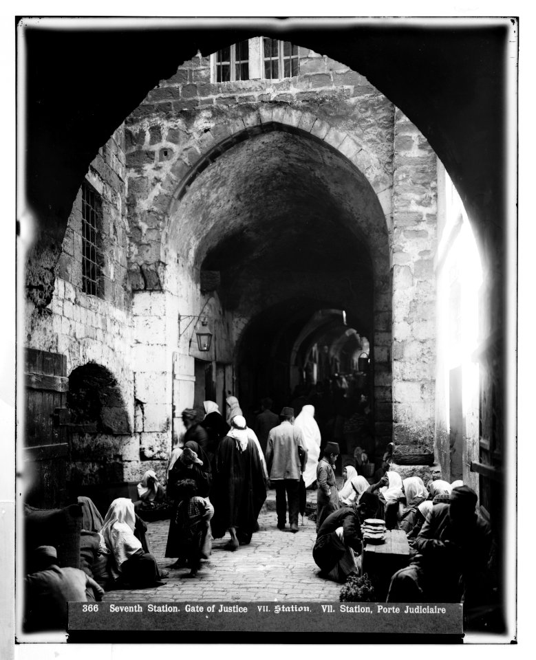 Jerusalem (El-Kouds). Seventh Station, Gate of Justice LOC matpc.06610