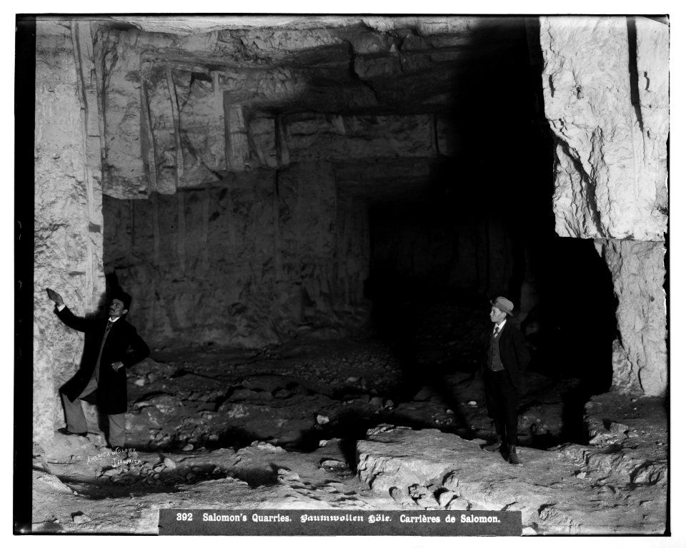 Jerusalem (El-Kouds). Solomon's Quarries LOC matpc.06659