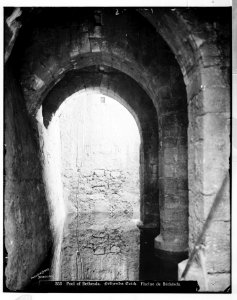 Jerusalem (El-Kouds). Pool of Bethesda LOC matpc.06591