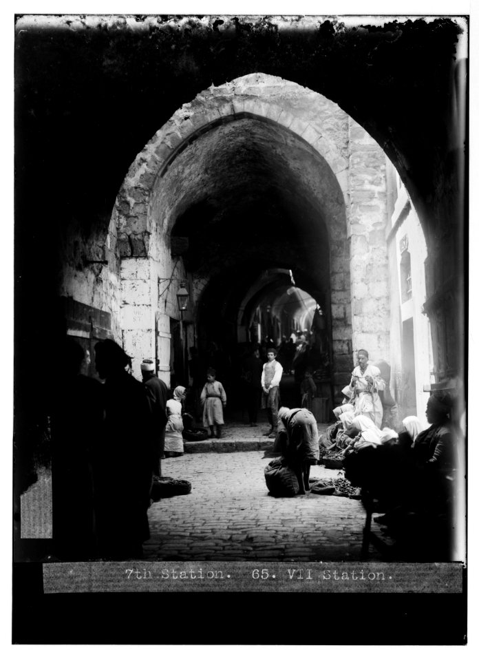 Jerusalem (El-Kouds). Seventh Station LOC matpc.07496