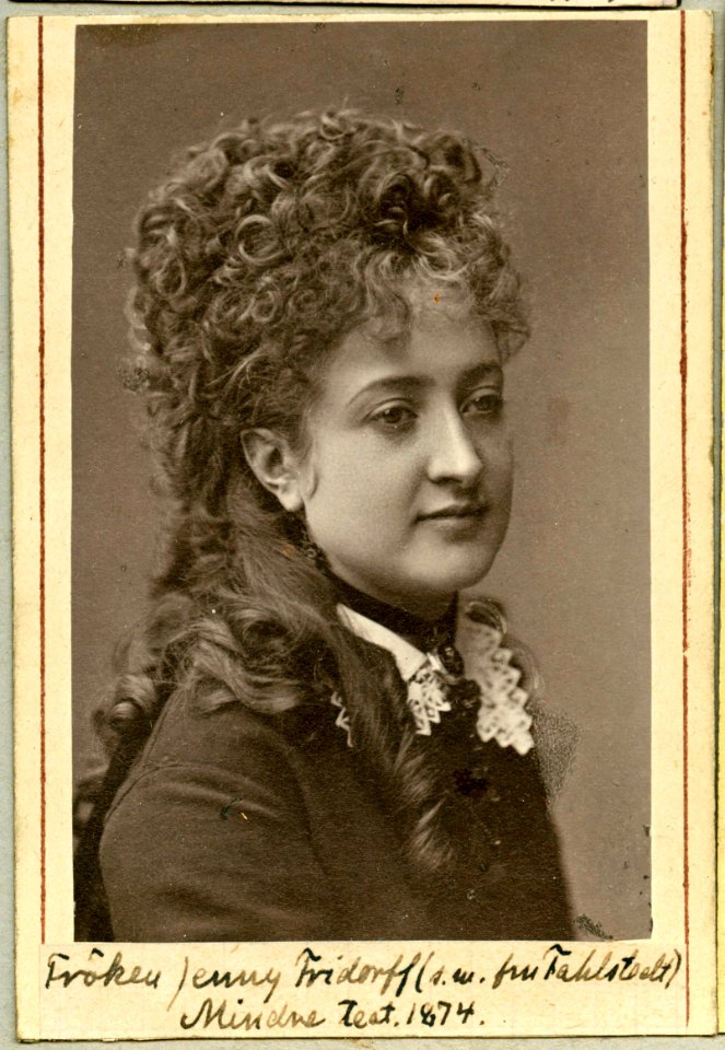 Jenny Fridorff, porträtt - SMV - H3 004
