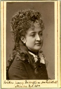 Jenny Fridorff, porträtt - SMV - H3 004