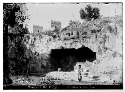Jerusalem (El-Kouds). Tombs of the Kings. LOC matpc.07505