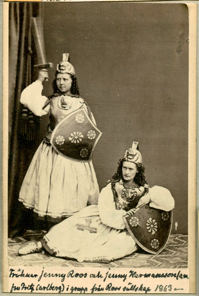 Jenny Roos & Jenny Hermansson, rollporträtt - SMV - H7 077