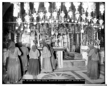 Jerusalem (El-Kouds). Twelfth and Thirteenth Stations (Calvary). LOC matpc.06614