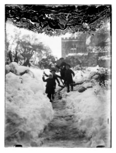 Jerusalem in snow. 1921 LOC matpc.11477