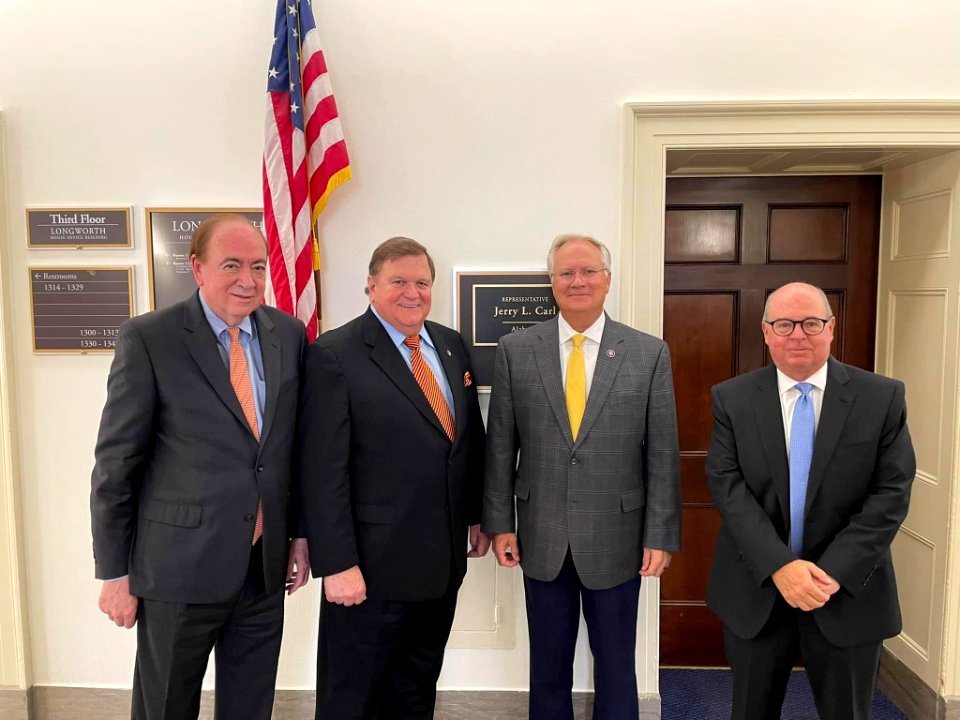 Jerry Carl meeting with Jay Gogue and Auburn's Board of Trustees - 2021-09-30
