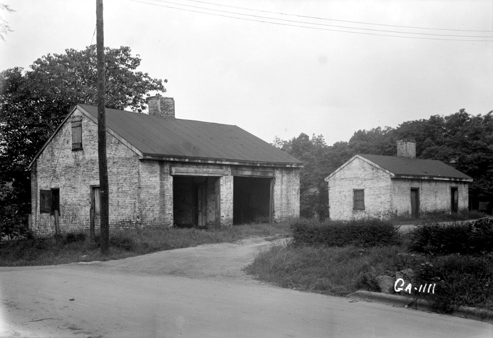 Jerusalem Lutheran Church outbuildings at Ebenezer