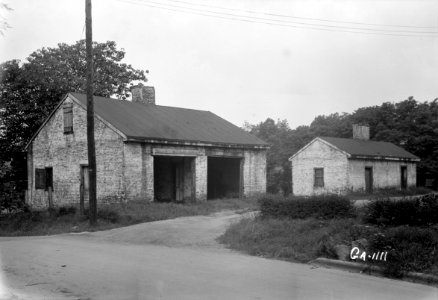 Jerusalem Lutheran Church outbuildings at Ebenezer