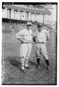 Jesse Barnes, New York NL & Bob Shawkey, New York AL (baseball) LCCN2014715193