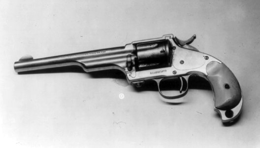 Jesse James; his 44 Hopkins & Allen pistol, 1873 model LCCN2005682812