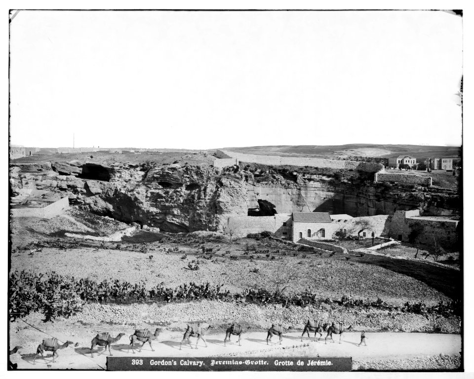 Jerusalem (El-Kouds). Gordon's Calvary LOC matpc.06666