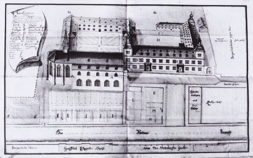 Jesuitenkolleg + Kloster Koblenz 1769