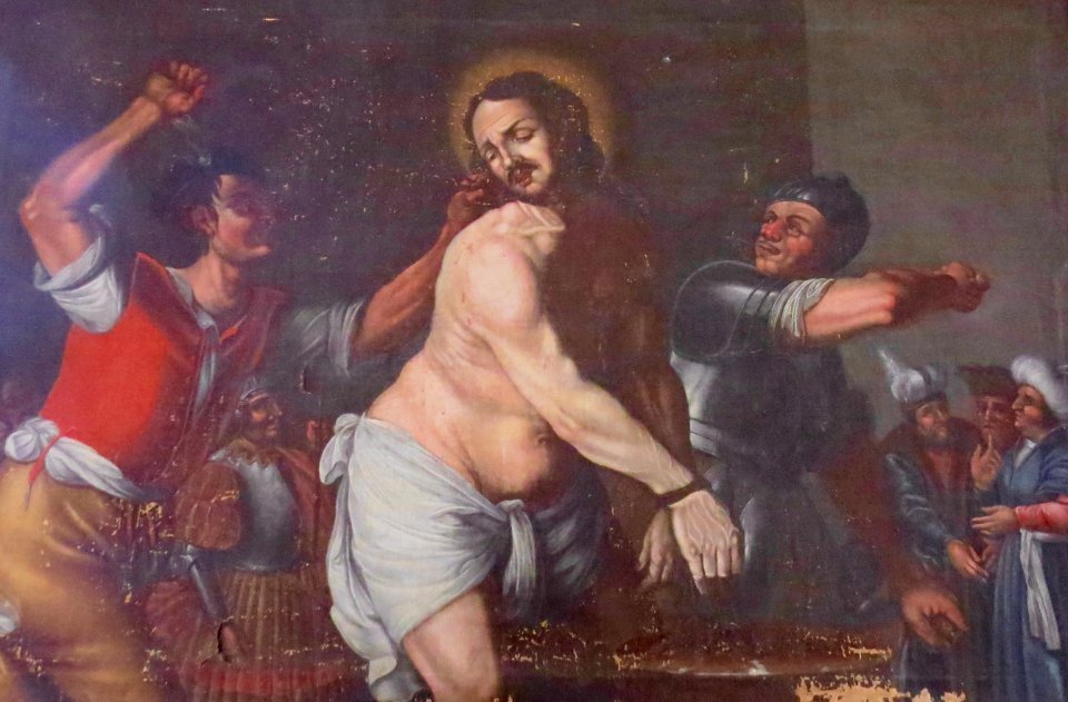 Jesus bliver hudflettet