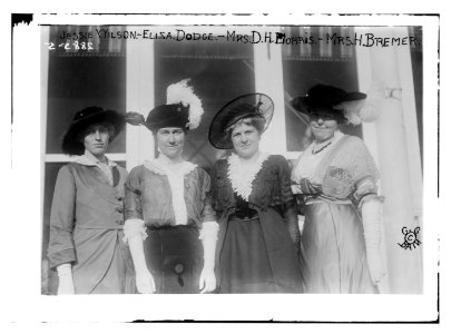 Jessie Wilson - Elisa (i.e., Eliza) Dodge - Mrs. D.H. Morris - Mrs. H. Bremer LCCN2014694611
