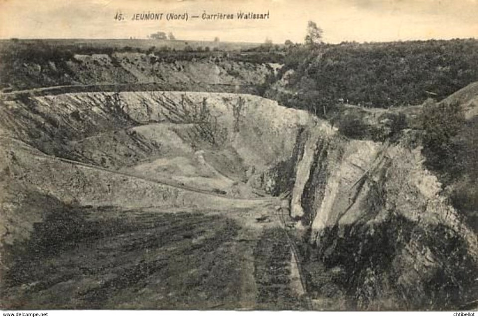 Jeumont (Nord) - Carrières Watissart (from above)