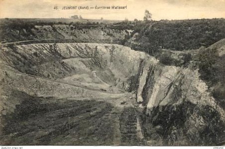 Jeumont (Nord) - Carrières Watissart (from above)