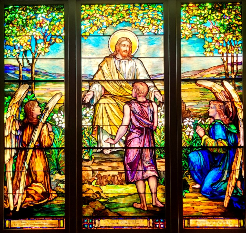 Jesus with Angels Lamb