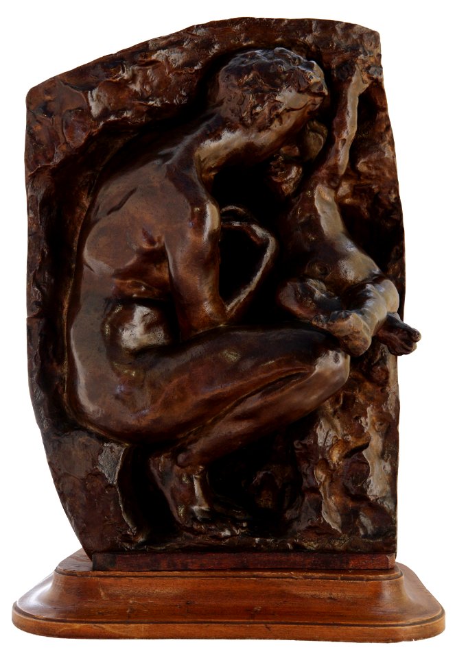 Jeune mère dans la grotte - Auguste Rodin