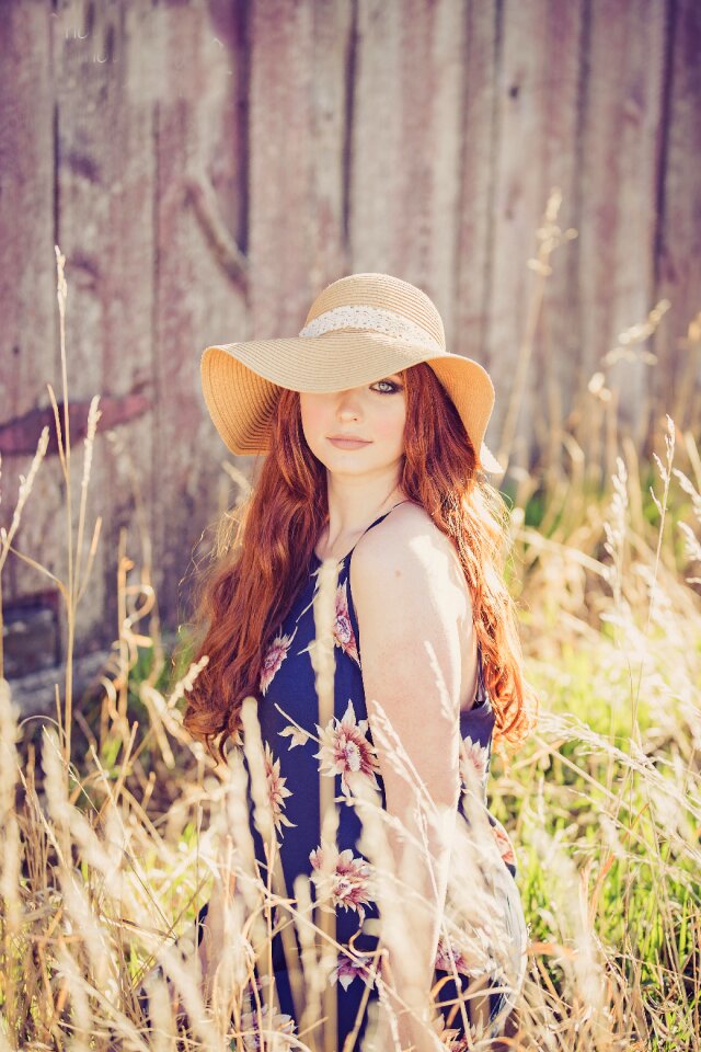 Hat outdoors young