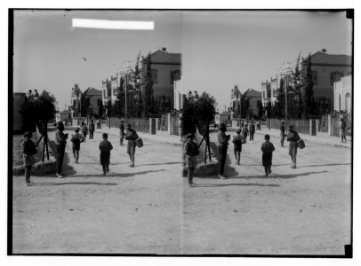 Jewish colonies and settlements. Tel Aviv. Benjamin Avenue LOC matpc.02337
