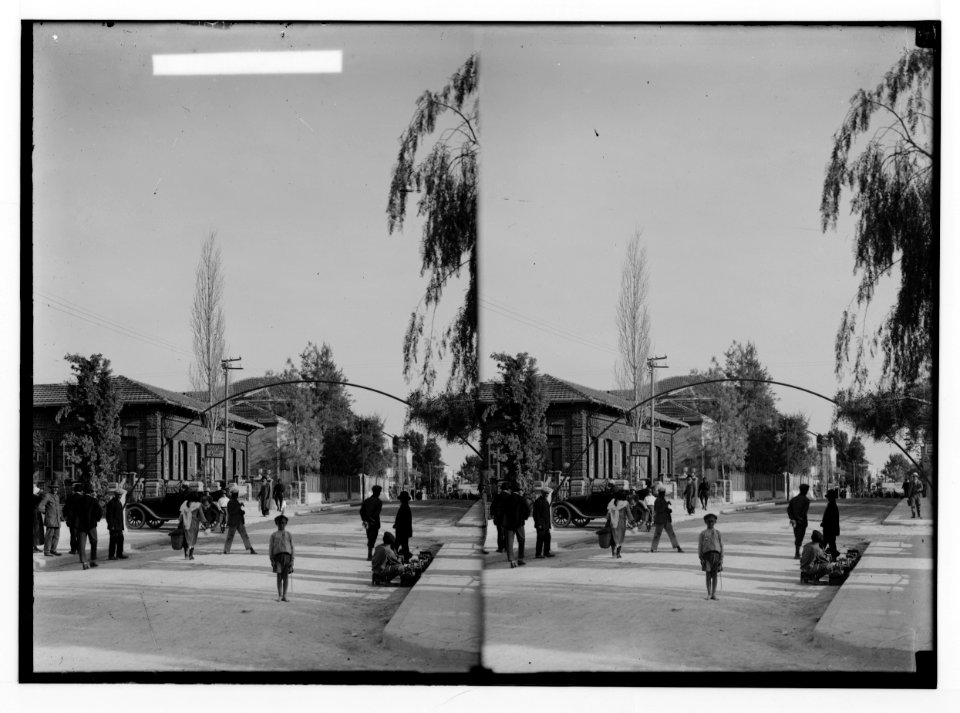 Jewish colonies and settlements. Tel Aviv. Herzl Avenue LOC matpc.02335