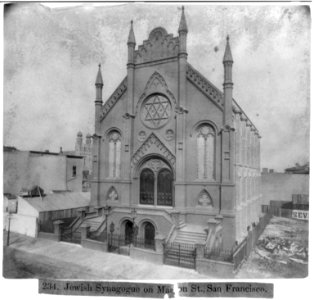 Jewish Synagogue on Mason Street, San Francisco LCCN2002723583
