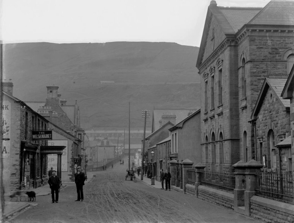 Jerusalem Chapel, Church Street Looking East, Ton Pentre, Rhondda (4641521)