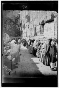 Jews wailing place LOC matpc.00028
