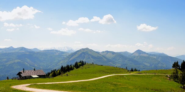 Roads nature alpine
