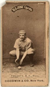 Jim Fogarty, Philadelphia Quakers, baseball card portrait LCCN2007686891