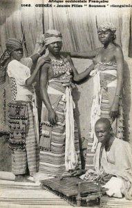 Jeunes filles Soussou (Ganguinée)